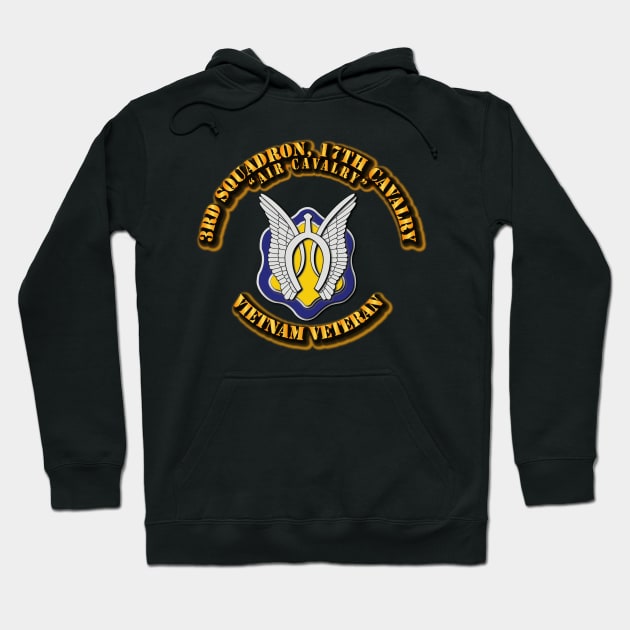 3rd Squadron, 17th Cavalry without SVC Ribbon Hoodie by twix123844